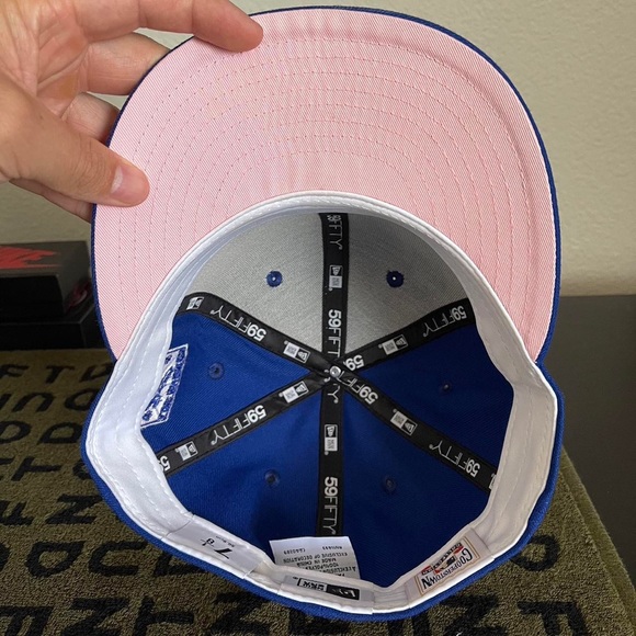 LA Dodgers 50th anniversary edition fitted 7 1/8 - Picture 5 of 5